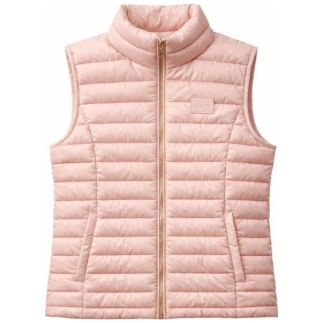 Doudoune Sans Manches Femme Rose Poudré | Mise au Green